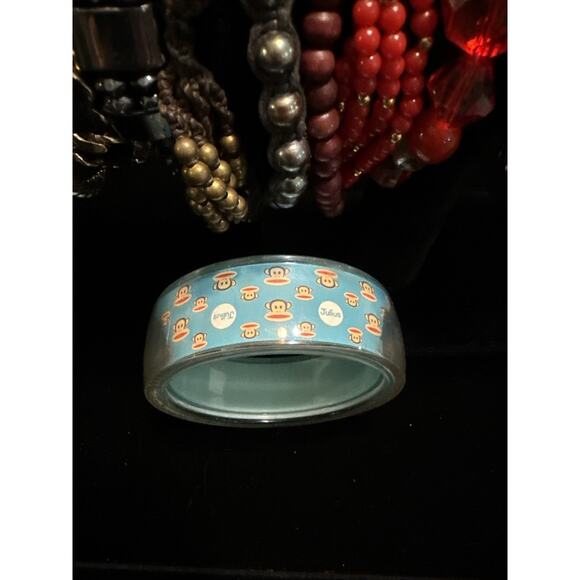 Lot of 17 Mixed Bracelets Bangles Stretch Leather Stone Wrap Wear or Resell - Picture 11 of 16